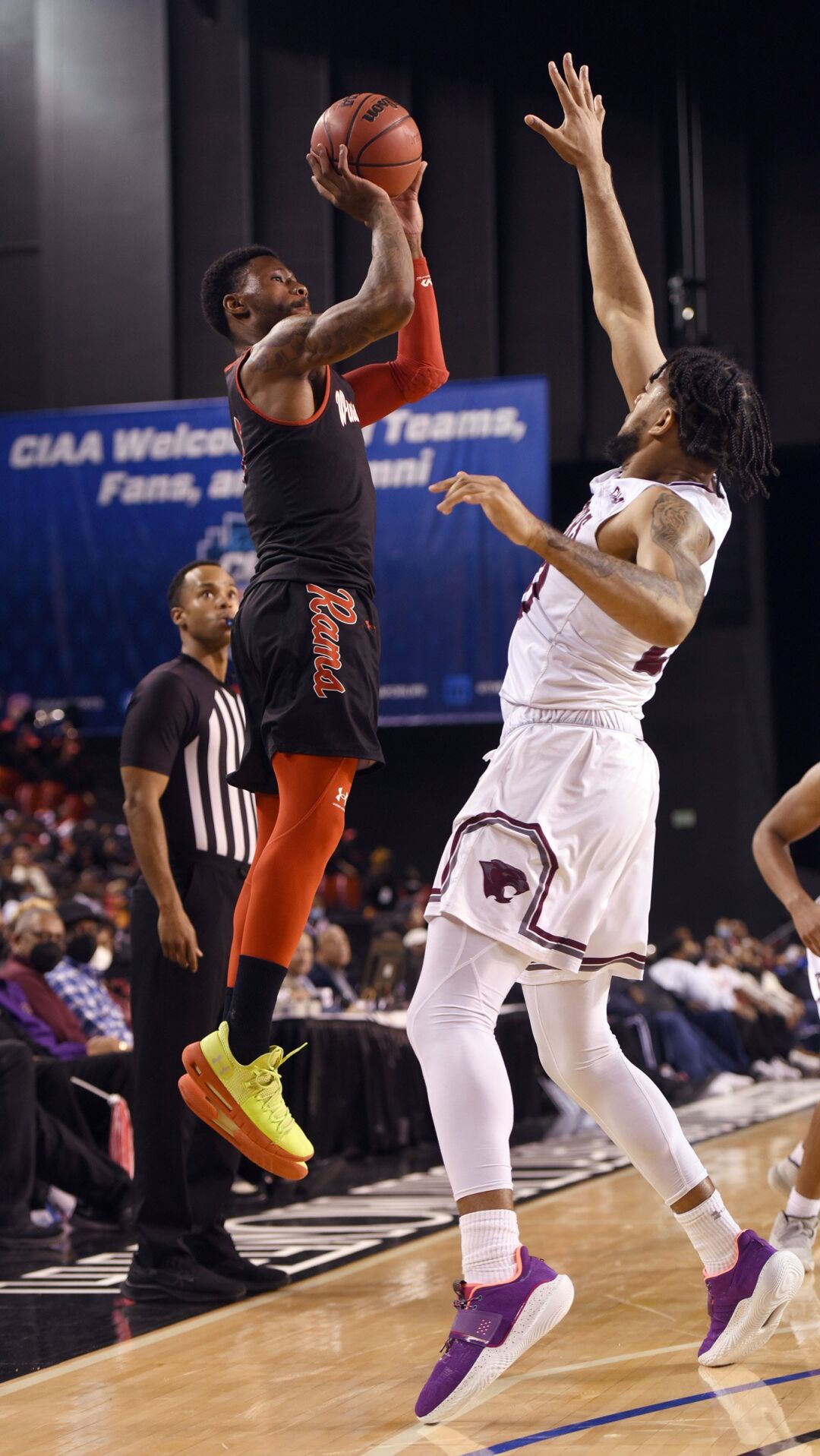 Winston-Salem State Virginia Union basketball